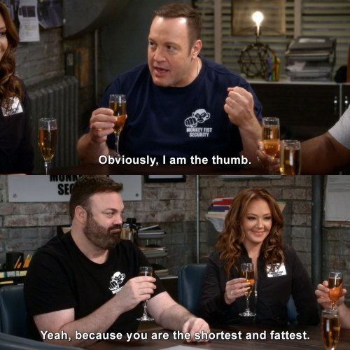 Kevin can wait - Obviously, I am the thumb