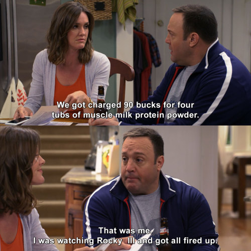 Kevin can wait - Muscle milk protein powder