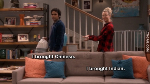 The Big Bang Theory - I brought Chinese
