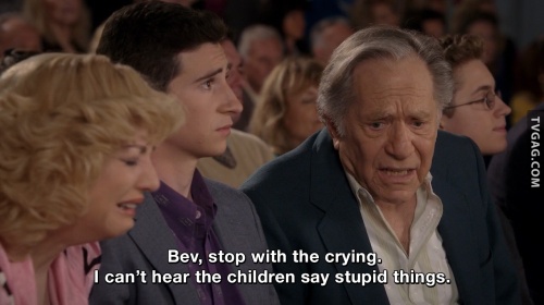 The Goldbergs - Pops always sees things as they are.