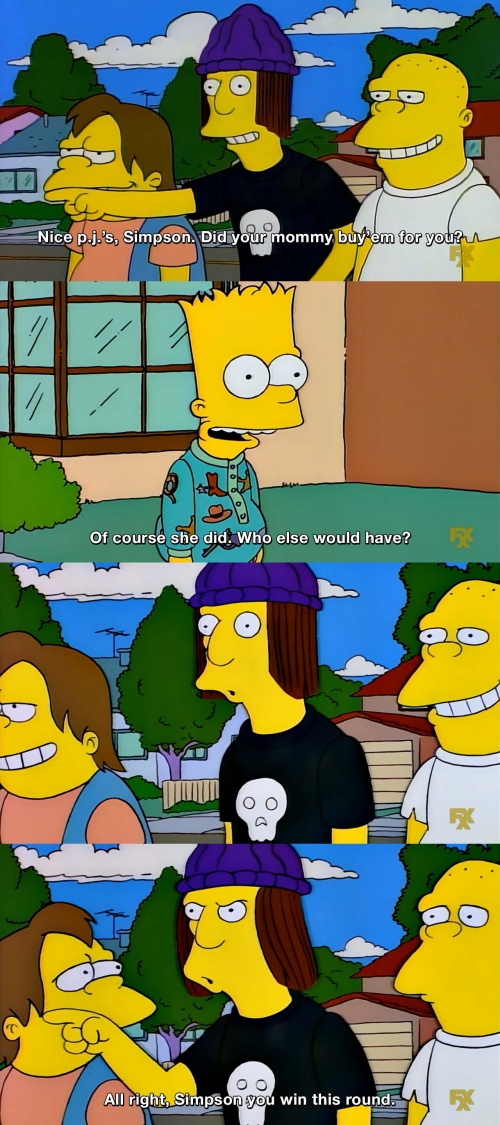 The Simpsons - Nice p.j.s Simpson
