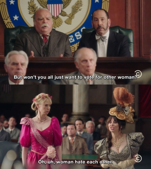 Another Period - But won't you all just want to vote for other woman?