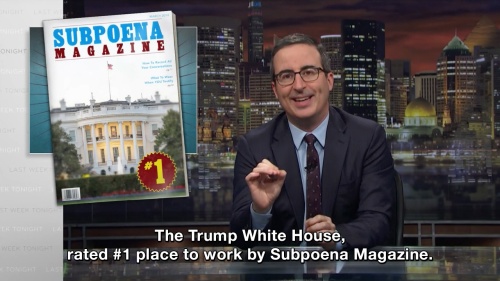 Last Week Tonight with John Oliver - The Trump White House