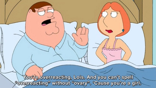 Family Guy - You're overreacting