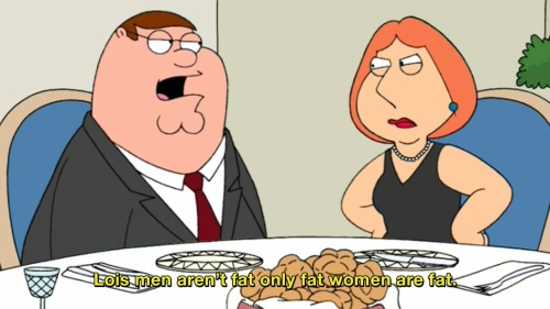 Family Guy - Men aren't fat