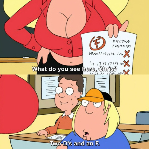 Family Guy - What do you see here