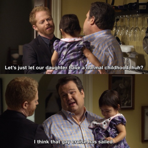 Modern Family - That gay cruise has sailed