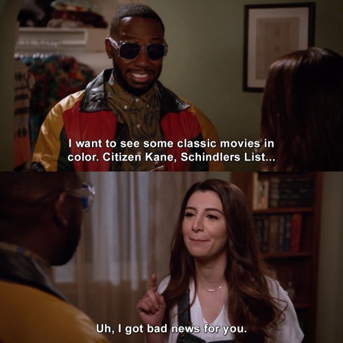 New Girl - I want to see some classic movies in color