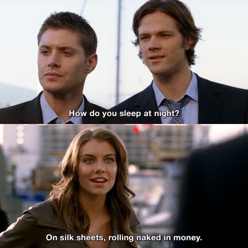 Supernatural - How do you sleep at night?