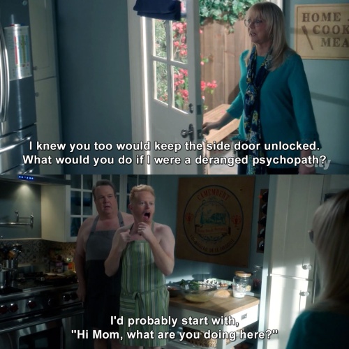Modern Family - What would you do if I were a deranged psychopath?