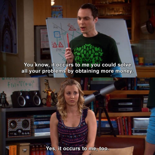 The Big Bang Theory - Sheldon is again spot on
