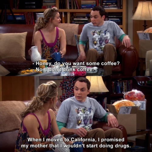 The Big Bang Theory - Want some coffee?