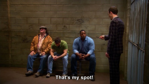 The Big Bang Theory - That's my spot!