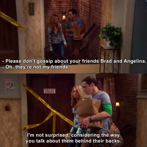 The Big Bang Theory - Oh, they're not my friends