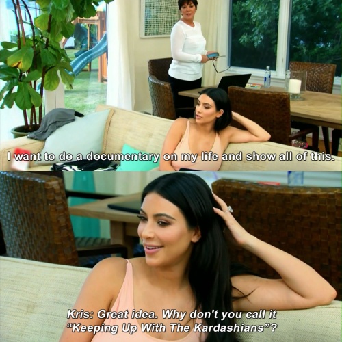 Keeping Up with the Kardashians - Keeping Up With The Kardashians?