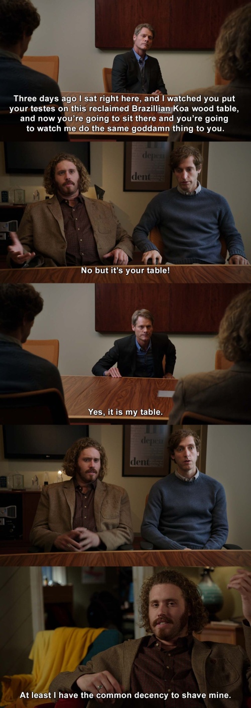 Silicon Valley - It is my table!