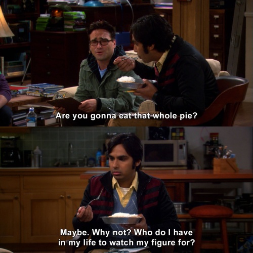 The Big Bang Theory - Did you watch Bridget Jones again?