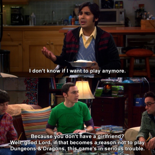 The Big Bang Theory - I don't know if I want to play anymore