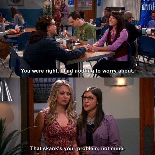 The Big Bang Theory - I had nothing to worry about.