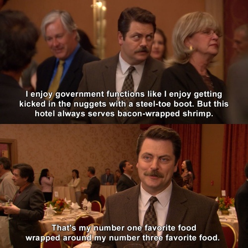 Parks and Recreation - That sounds delicious