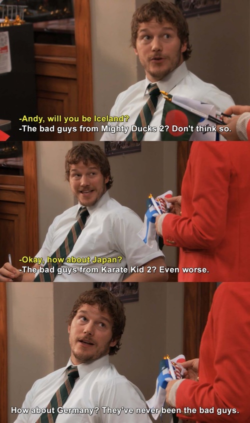Parks and Recreation - I've got some bad news for you Andy