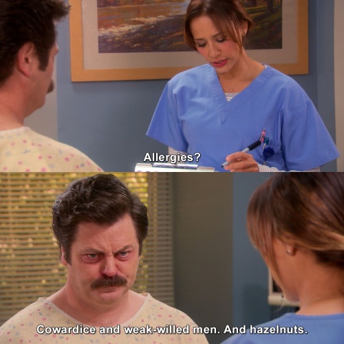 Parks and Recreation - Allergies?