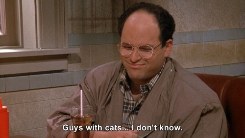 Seinfeld - Guys with cats