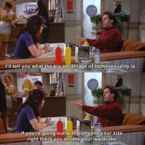Seinfeld - The big advantage of homosexuality