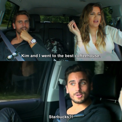 Keeping Up with the Kardashians - Kim and I went to the best coffeehouse