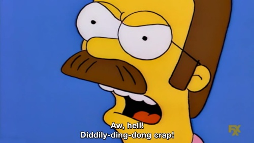 The Simpsons - Diddily-ding-dong crap!