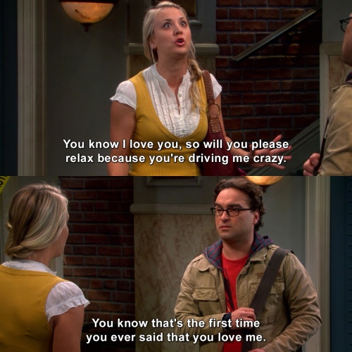 The Big Bang Theory - Ahhh, for the first time