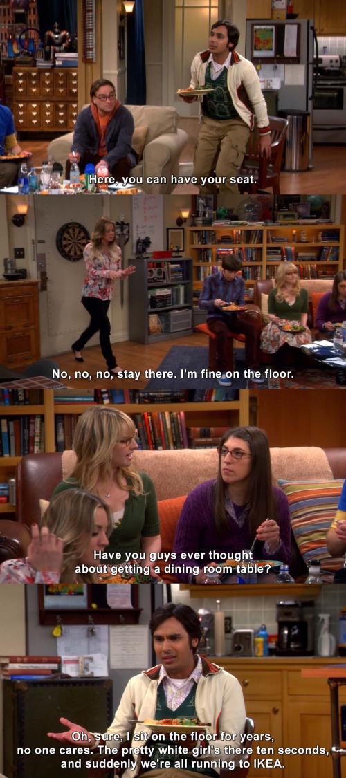 The Big Bang Theory - No one cares