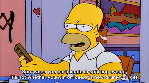 The Simpsons - Wise words from Homer