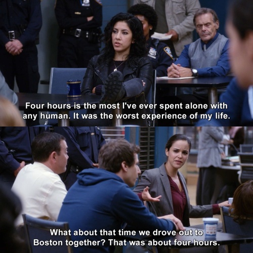 Brooklyn Nine-Nine - Four hours is the most I can do