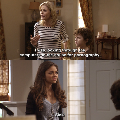 Modern Family - I was looking through the computers
