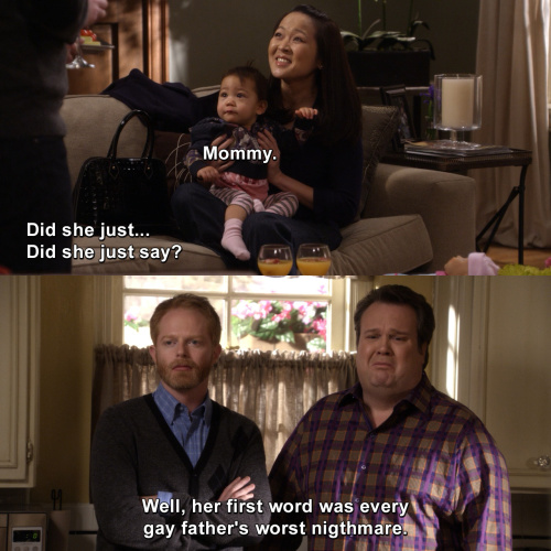 Modern Family - Did she just say...? 