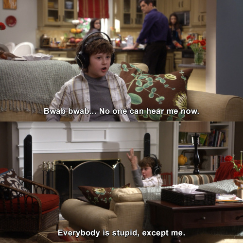 Modern Family - Everybody is stupid, except me.