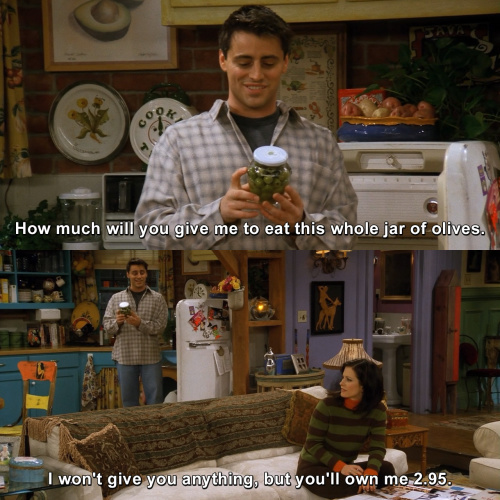 Friends - Joey and Monica