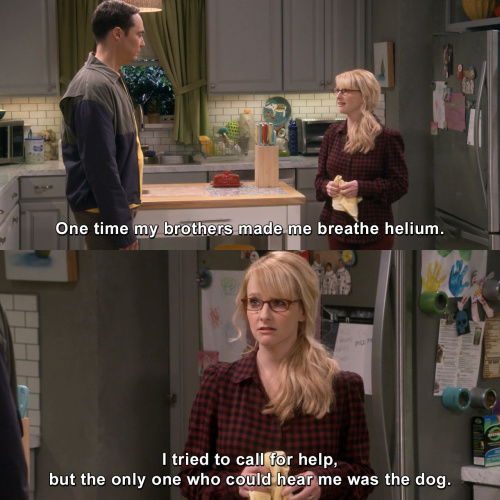 The Big Bang Theory - I tried to call for help