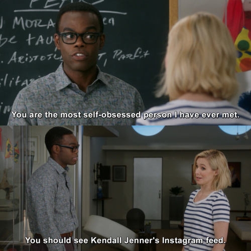 The Good Place - The most self-obsessed person