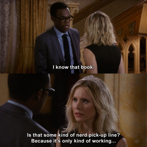 The Good Place - I know that book.
