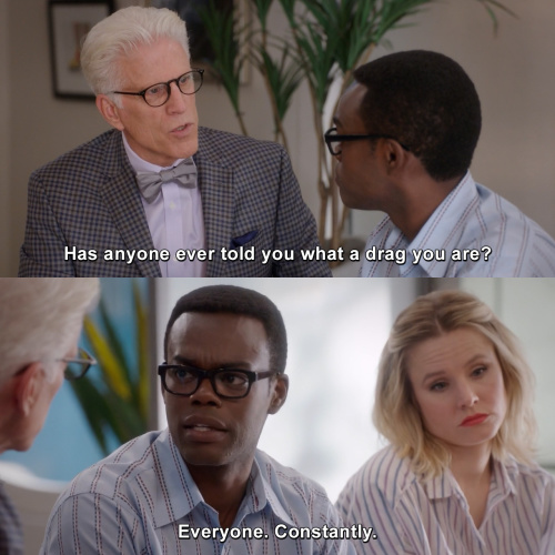 The Good Place - Poor Chidi.