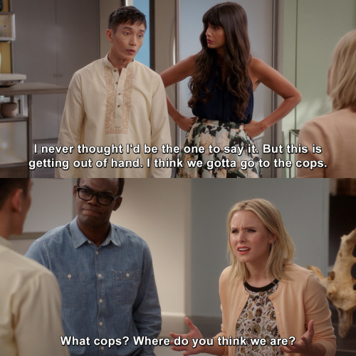 The Good Place - This is getting out of hand.