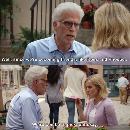 The Good Place - Ross and Phoebe? Really?