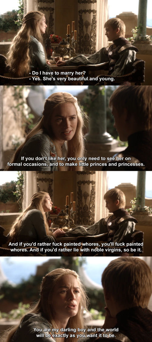 Game of Thrones - You really can't blame Joffrey to grow up to be selfish disgusting brat