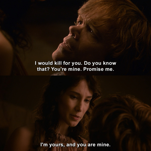 Game of Thrones - You're mine.