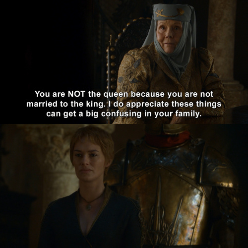 Game of Thrones - You are NOT the queen