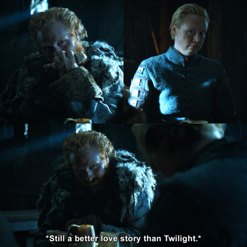 Game of Thrones - Still a better love story than Twilight.