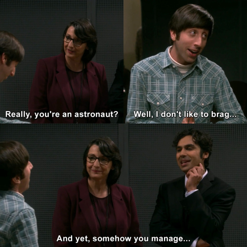 The Big Bang Theory - Really, you're an astronaut?