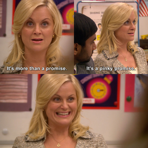 Parks and Recreation - It's more than a promise.